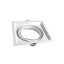 CARDANICO AR111 MACROLED DE EMBUTIR X1 MARCO BLANCO