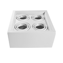 PLAFON CARDANICO DICRO X4 BLANCO