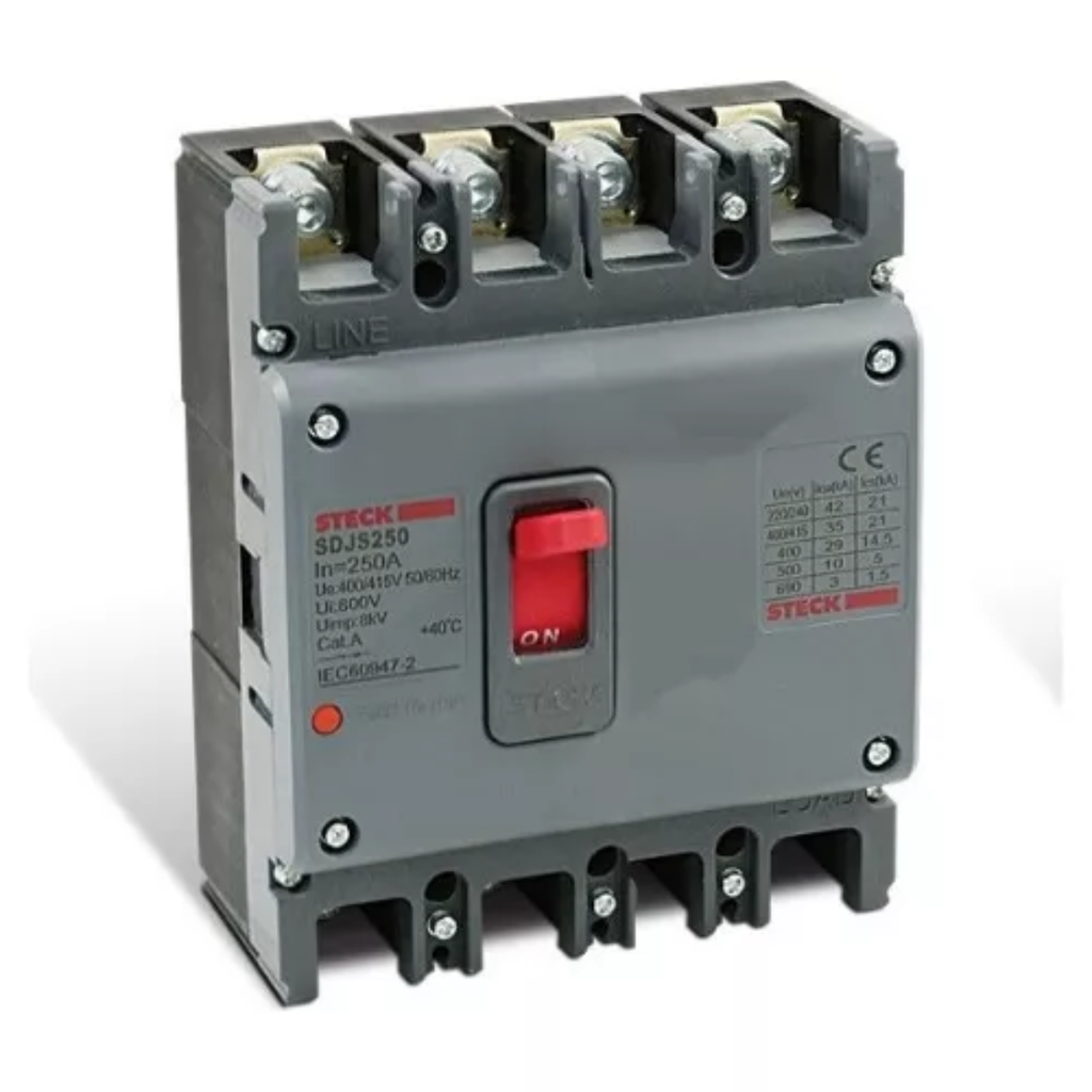 Dis-INTERRUPTOR CAJA MOLDEADA 4P M250 160A 690V TERM.AJ