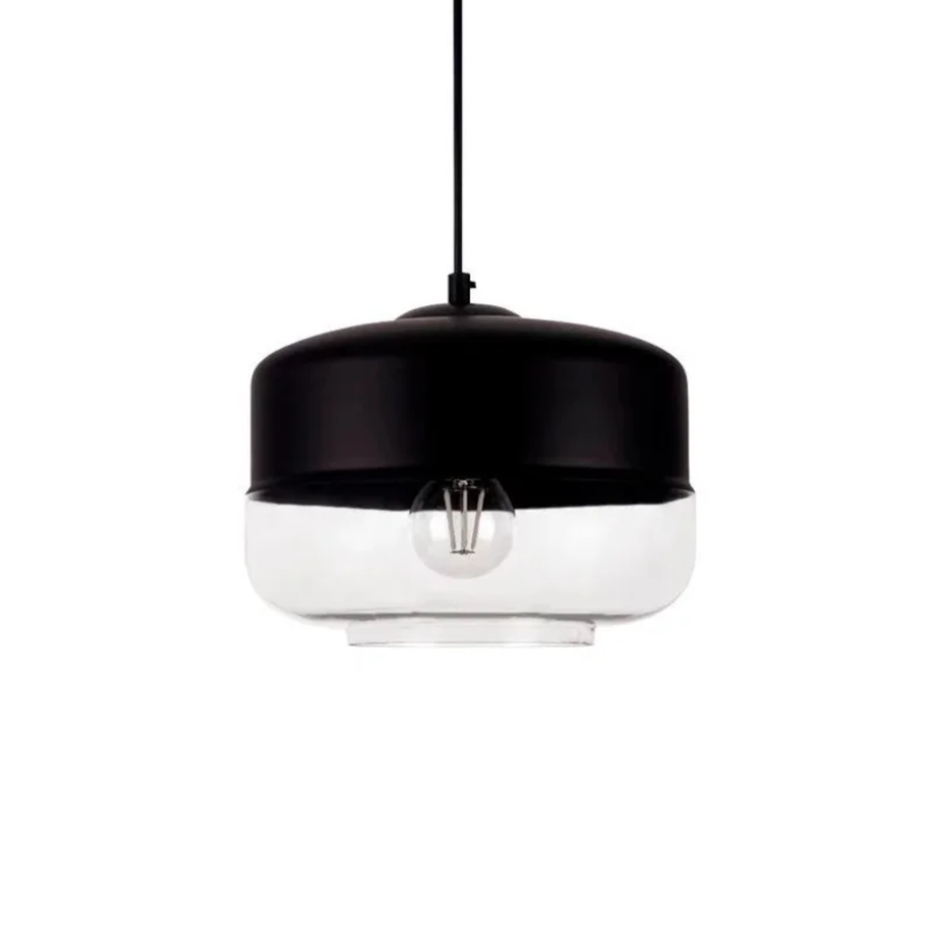 DAYAN - COLGANTE 1 LUZ E27 NEGRO