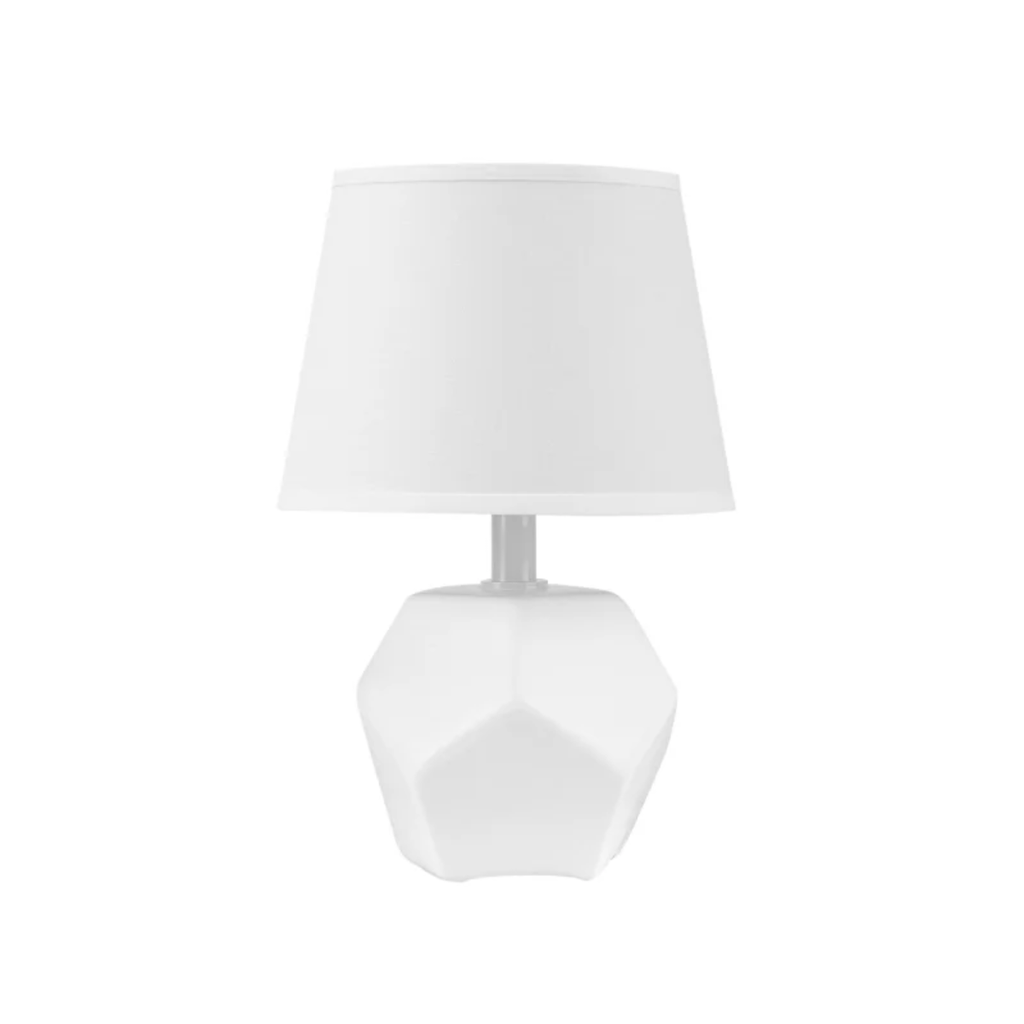 HARBOUR - VELADOR CERÁMICA 250MM E27 BLANCO