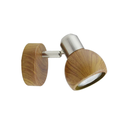 NINA I - APLIQUE 1 LUZ GU10 MADERA