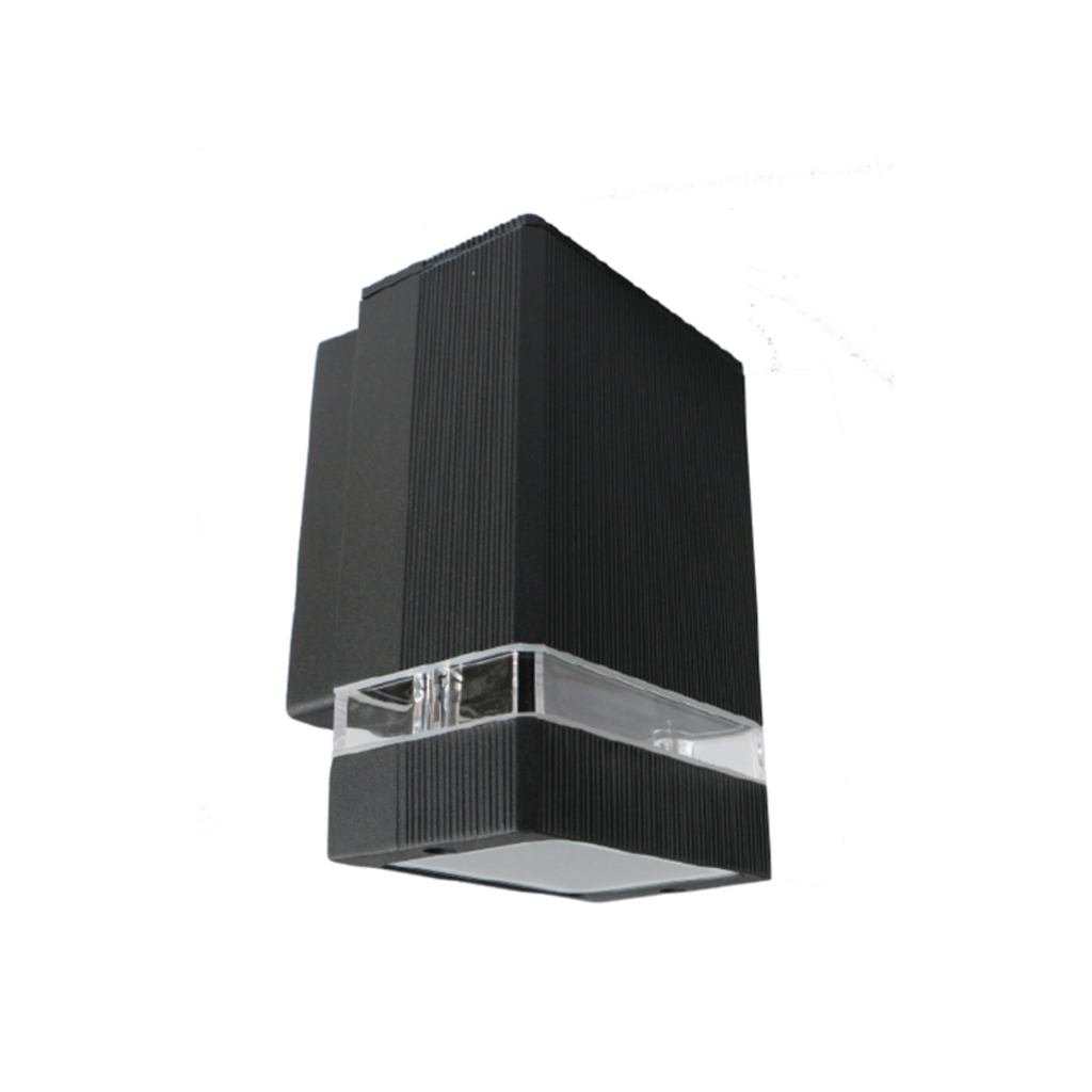 TECH I - DIFUSOR UNIDIRECCIONAL ALUMINIO RECTO GU10 NEGRO