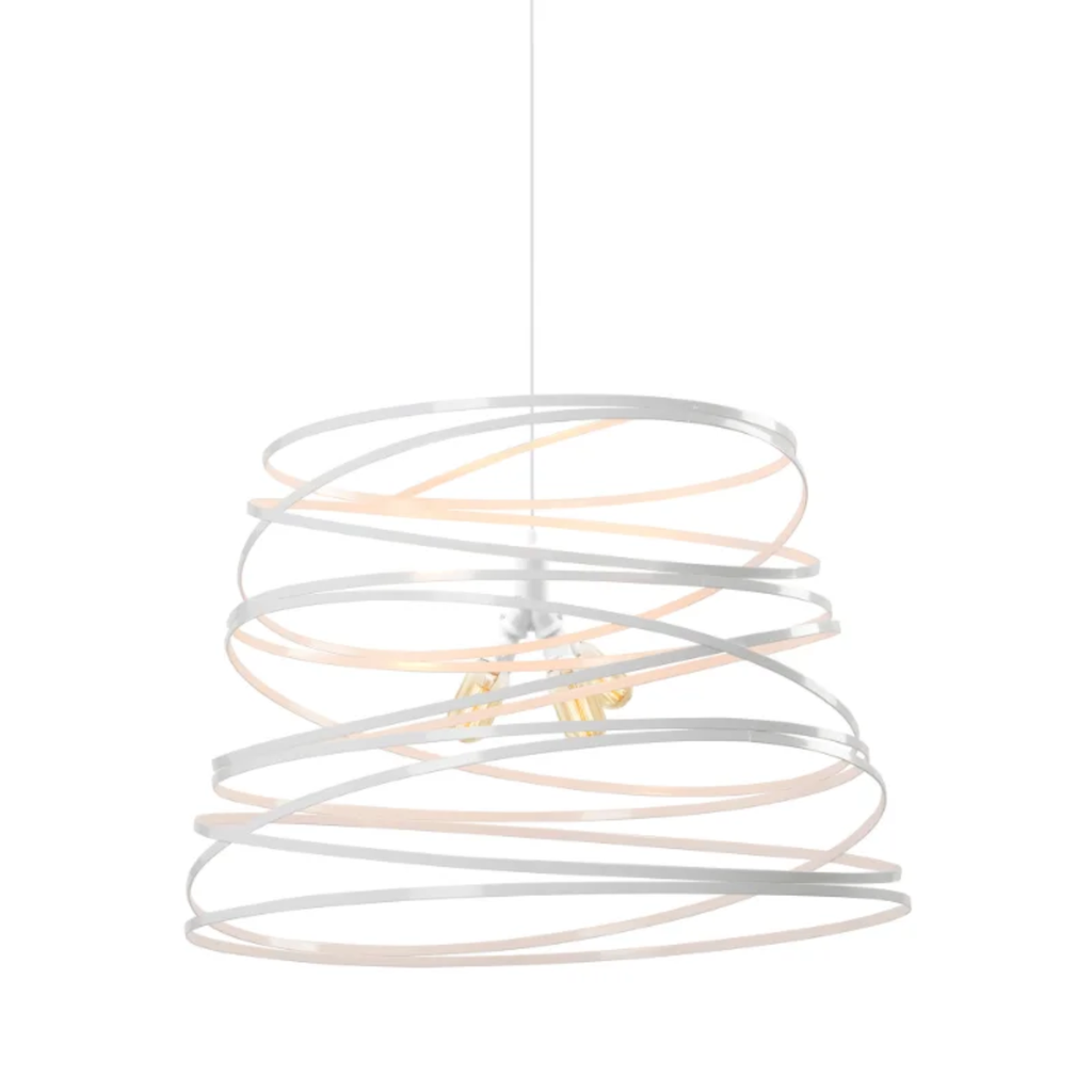 TWIST XL - COLGANTE 4 LUCES E27 BLANCO