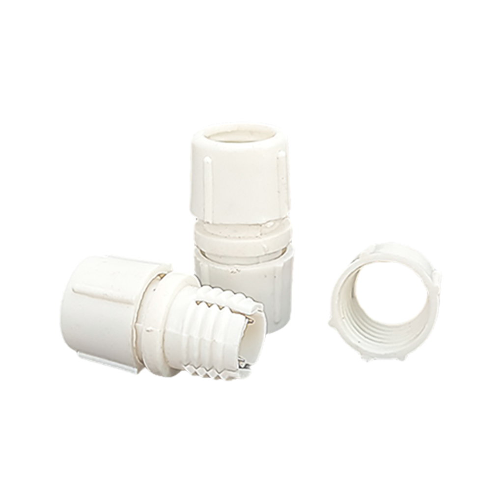 UNION SIMPLE PARA MANGUERA LUMINOSA