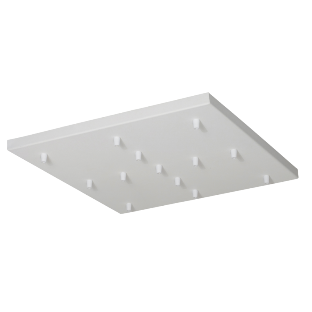 Tapa cuadrada p/colgante multiluces (461x22x461mm)