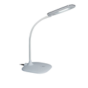 Velador flexible con pintura blanca soft y 3 intensidades de luz en led 4w ; 480 lumens