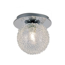 Bocha de vidrio recubierta en alambre base redonda G9