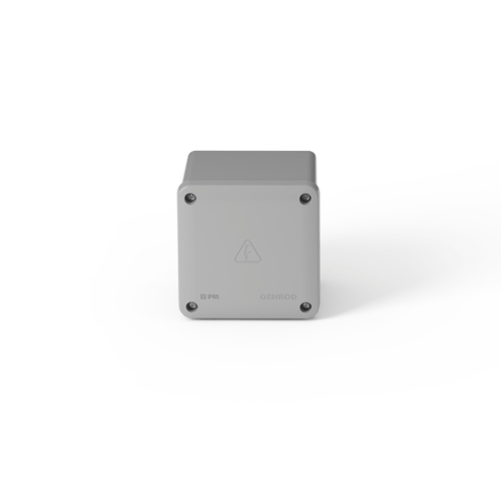 Caja de Pase IP65 115x115x65mm GRIS