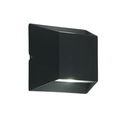 Luminaria de aplicar en pared  con led integrado construida íntegramente en aluminio inyectado. Apta Intemperie IP54