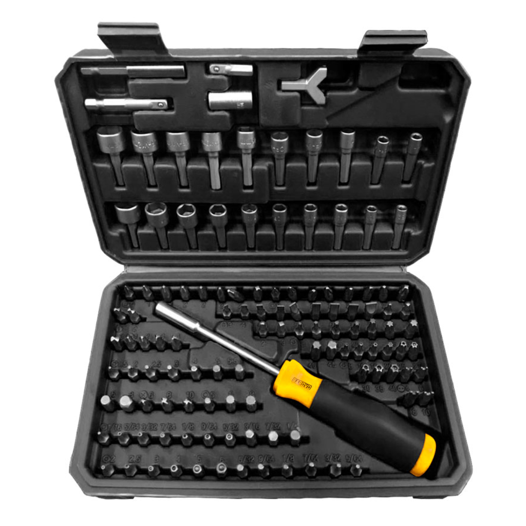 Set de 122 puntas de destornillador