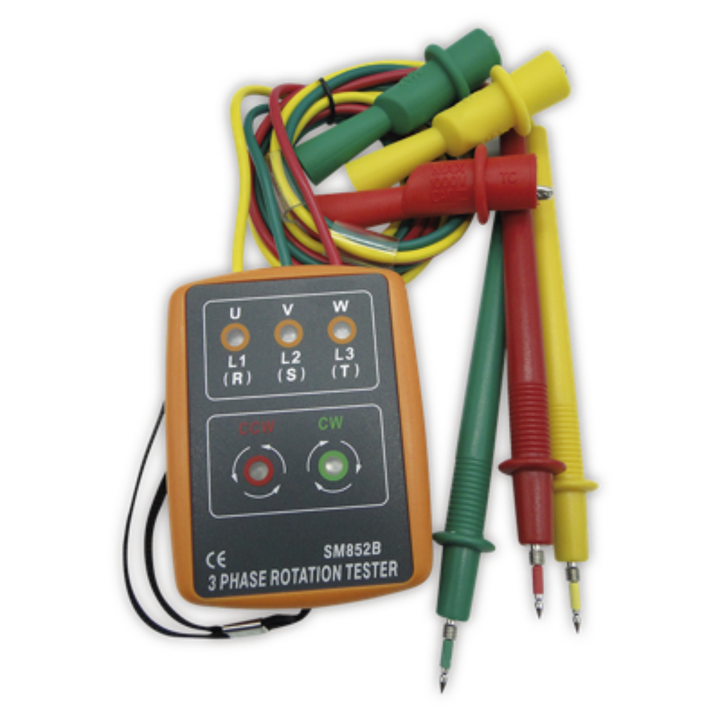 SECUENCIMETRO TBCIN CON INDICADOR ELECTRONICO DE SECUENCIA DE FASE