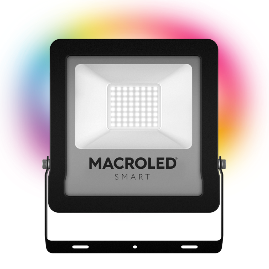 REFLECTOR LED MACROLED PRO SMART 50W AC100-240V RGB+WW IK08