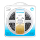 Tira 5050 IP20 DC12V 14,4W 5MTS Macroled ambar 2300k