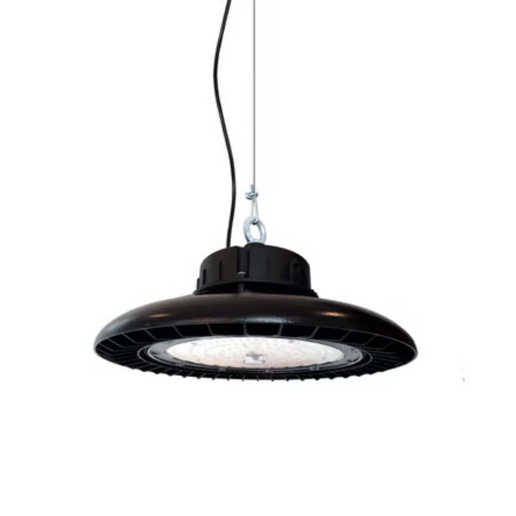 Colgante Industrial LED Venus Lumenac con optica 120° 5000K Ø371mm 200W