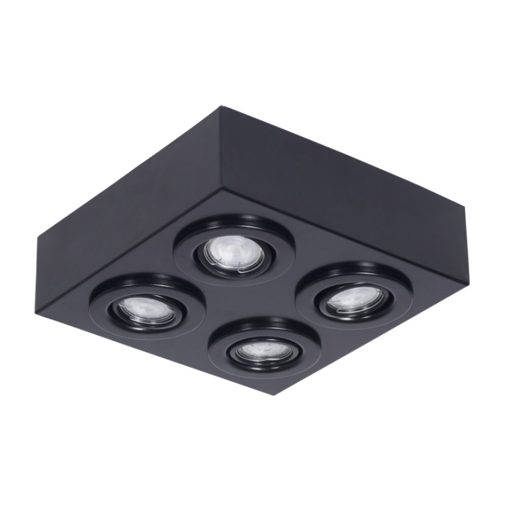 Plafón "VALENCIA" 4xGZ-10 (275x275x80 mm.)