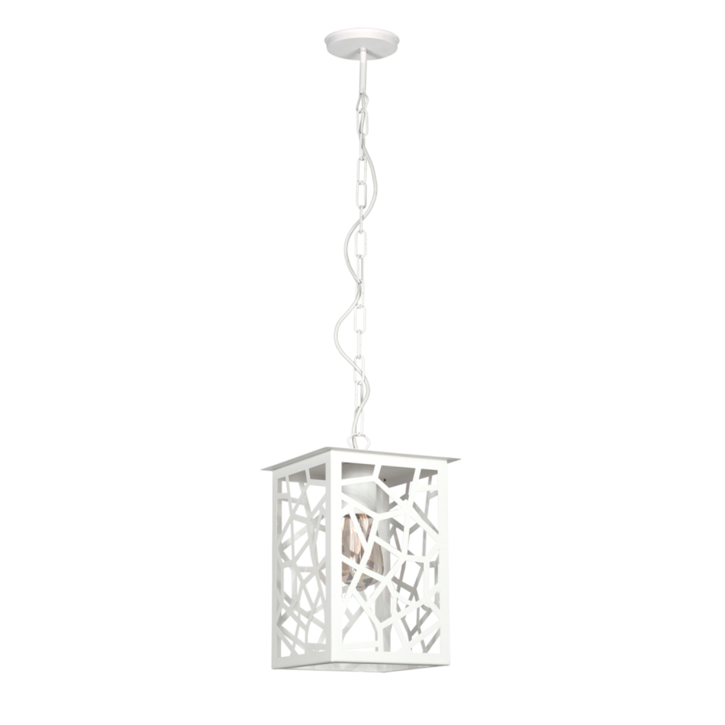 Colgante "CATANIA" 1x E-27 (210x210x280mm.)
