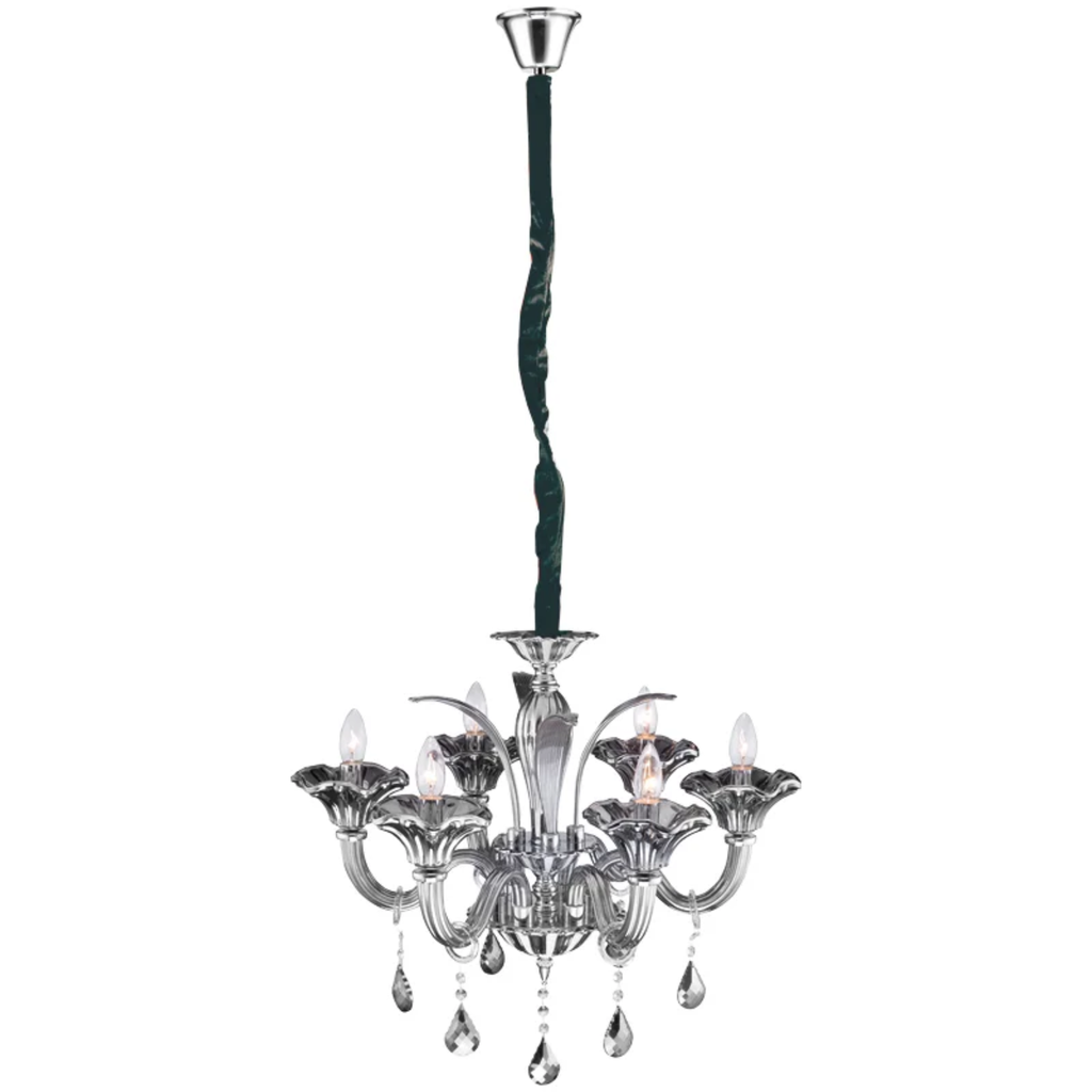 OPERA - COLGANTE CRISTAL 6XE27 LED