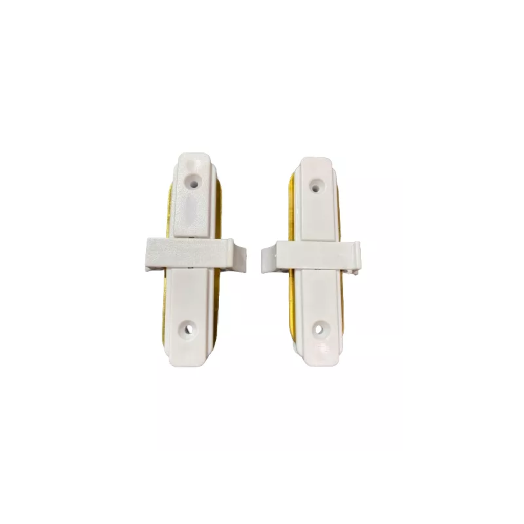 ACCESORIO - UNION RECTA PARA TRACKER BLANCO