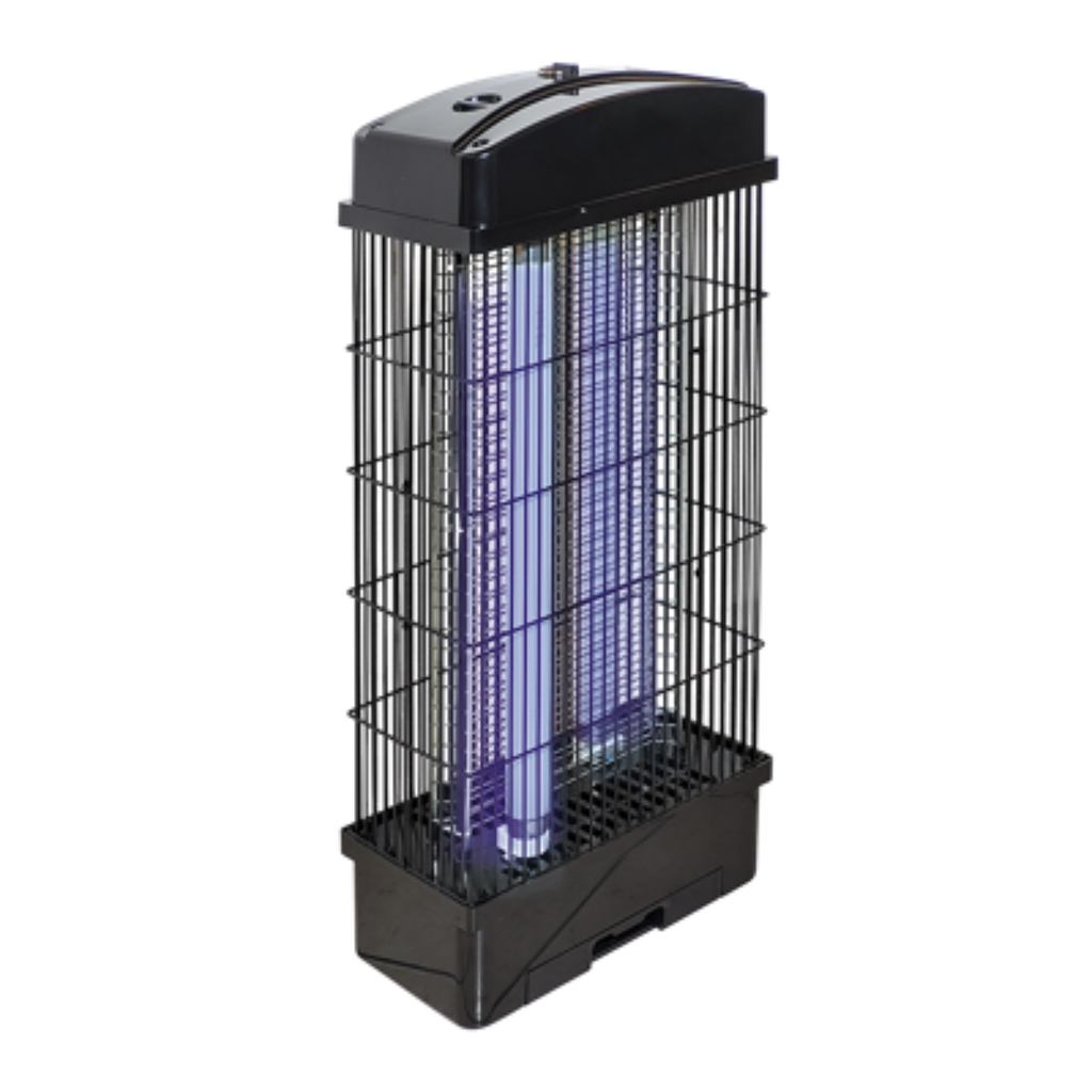 MATA INSECTOS ELECTRICO TBCIN CON TUBO T8 UV-A - 20W 220V 150M2 - 2 TUBOS
