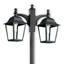 Adaptador para columna doble farol polipropileno