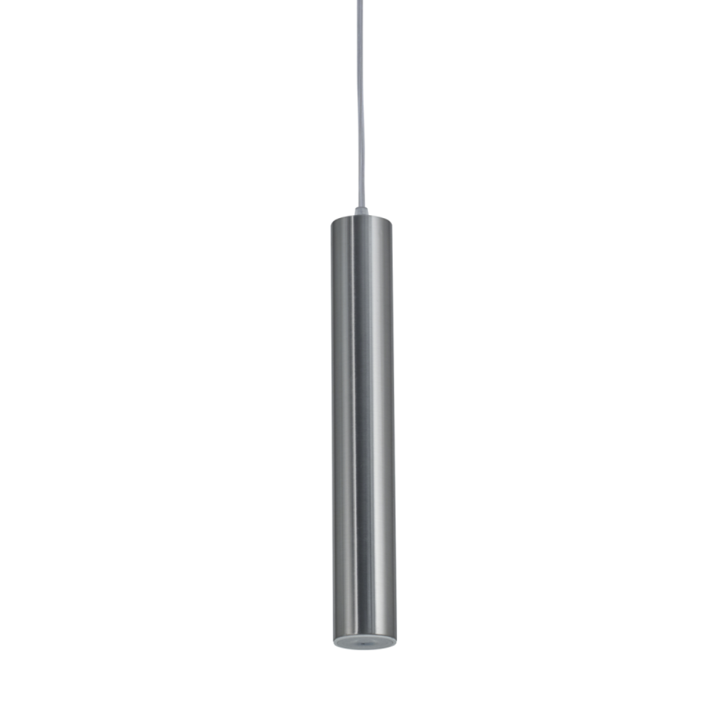 Colgante "TUBO" 1 x GU-10 (Ø50 x H:350 mm.)