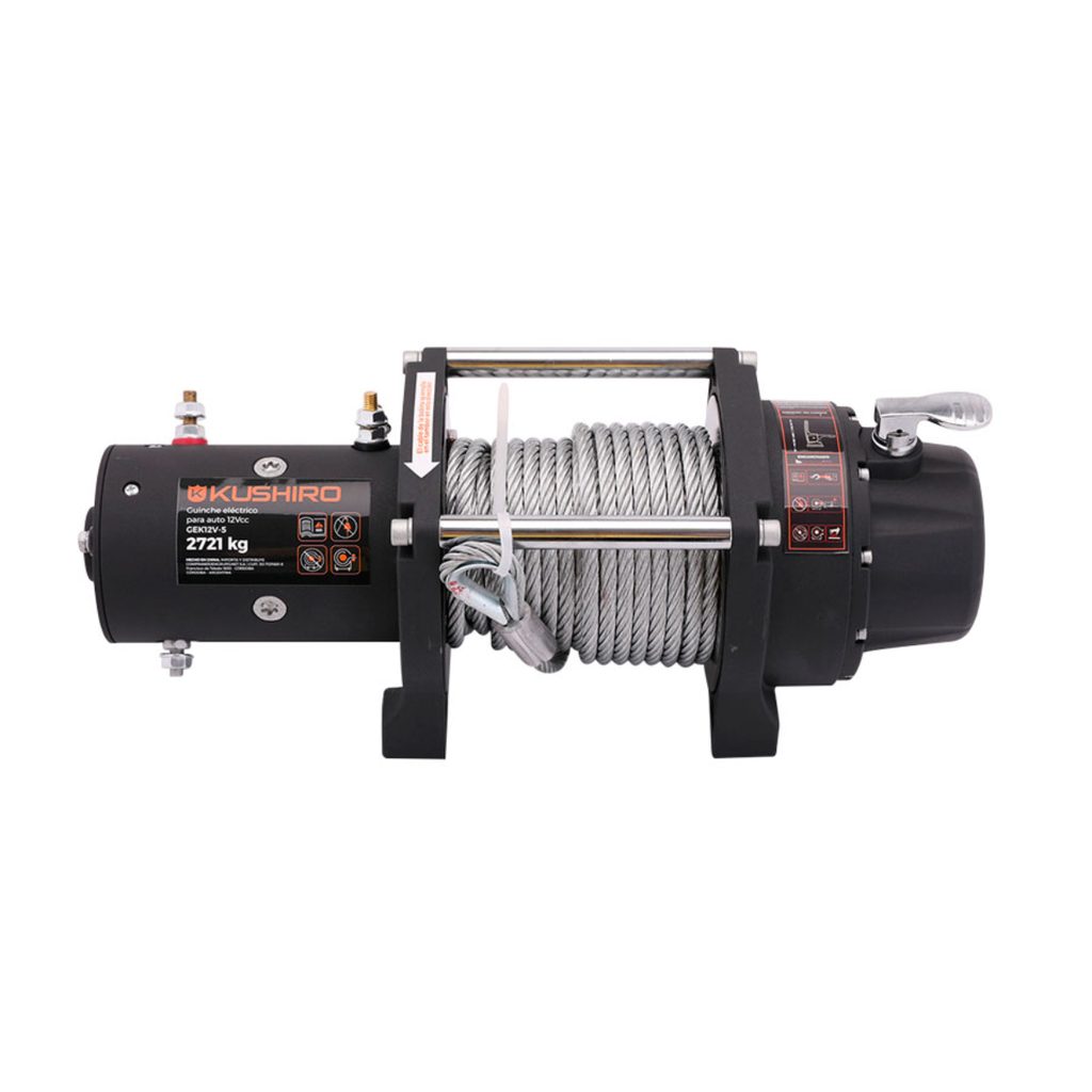 Guinche eléctrico 12 V 2721 kg