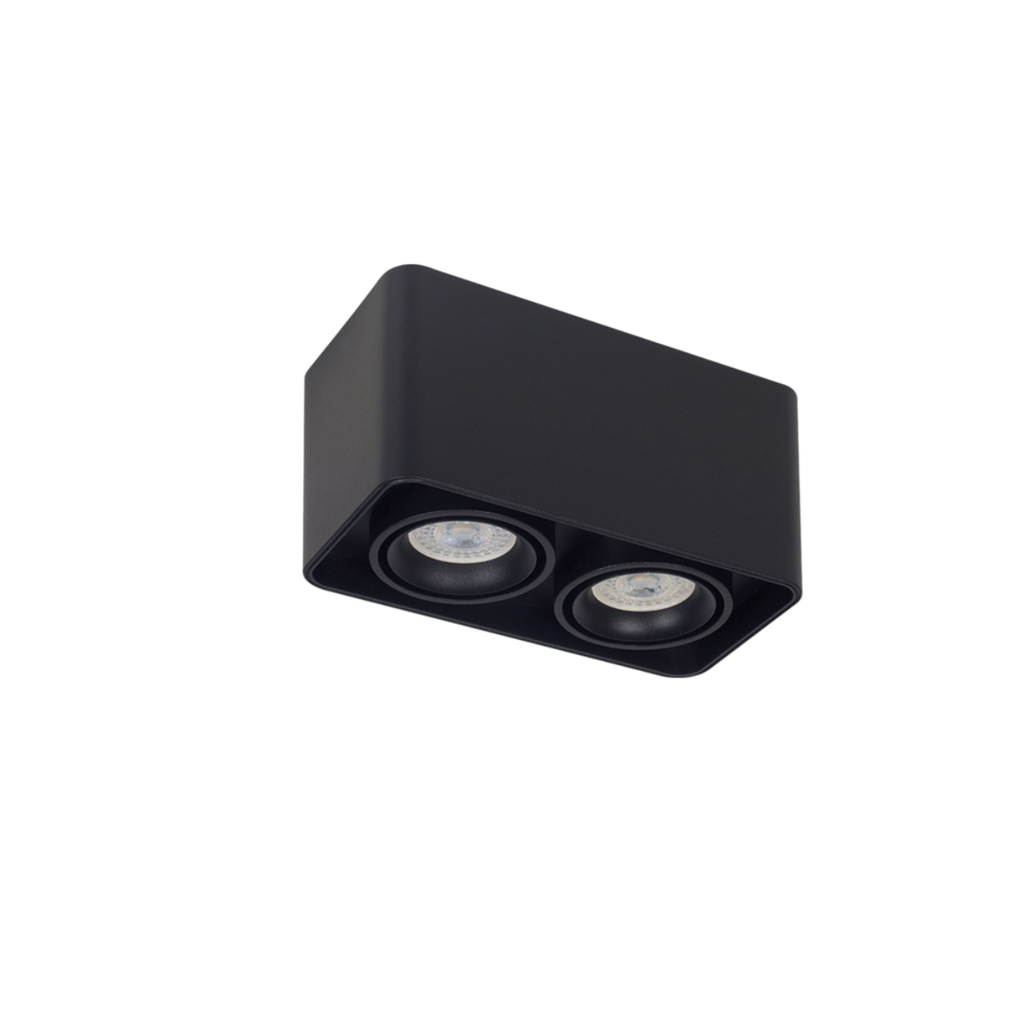 Plafon de 2L movil cardanico negro