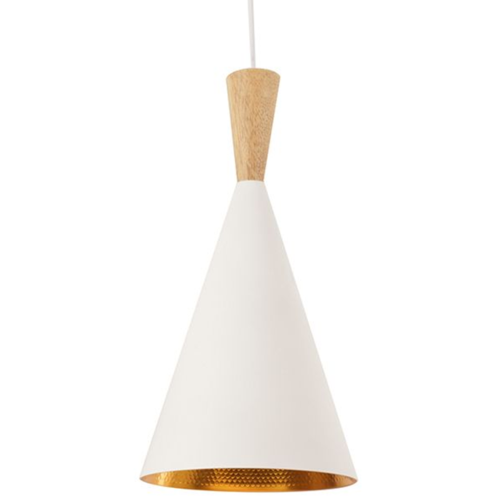 ARTEFACTO COLGANTE BEAT TALL LEUK BLANCO