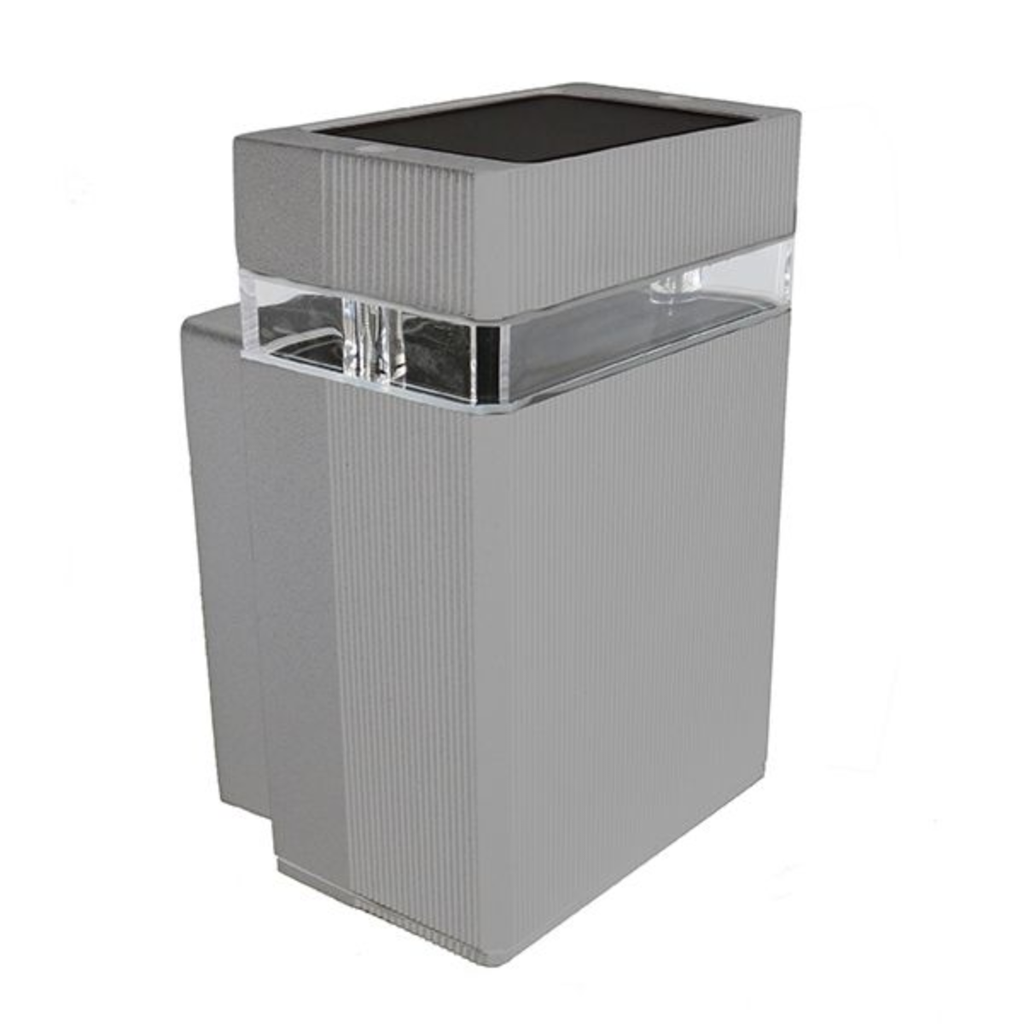 LUMINARIA EXTERIOR EXO I GRIS LEUK