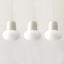 LAMPARA COLGANTE LUMUNA TX3 BARRAL BLANCO - PF