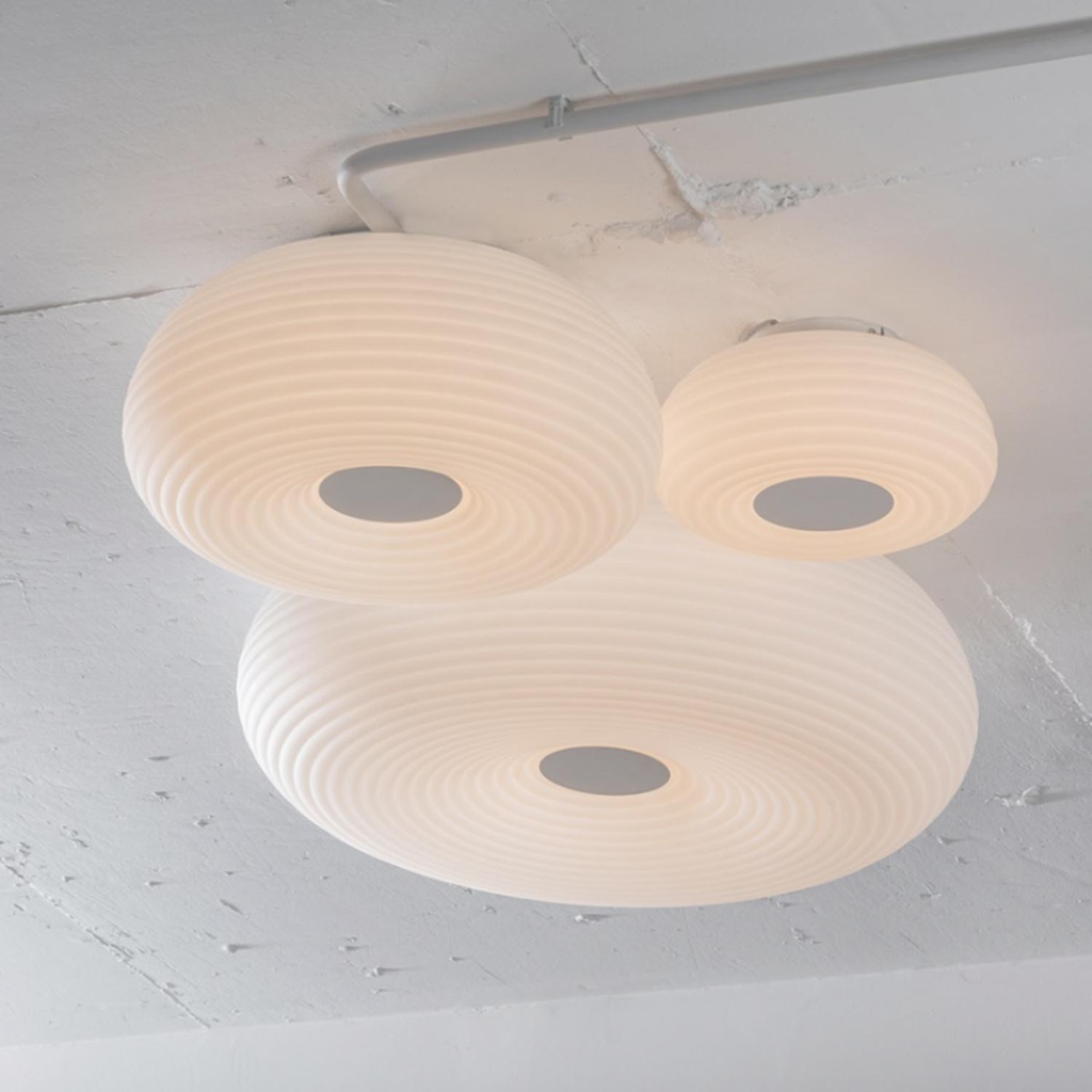 Iluminación Interior de techo VK AUSTER 40W blanco 900 D450 x H195 mm