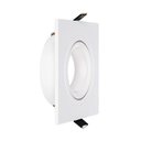 Spot para embutir cuadrado Macroled blanco