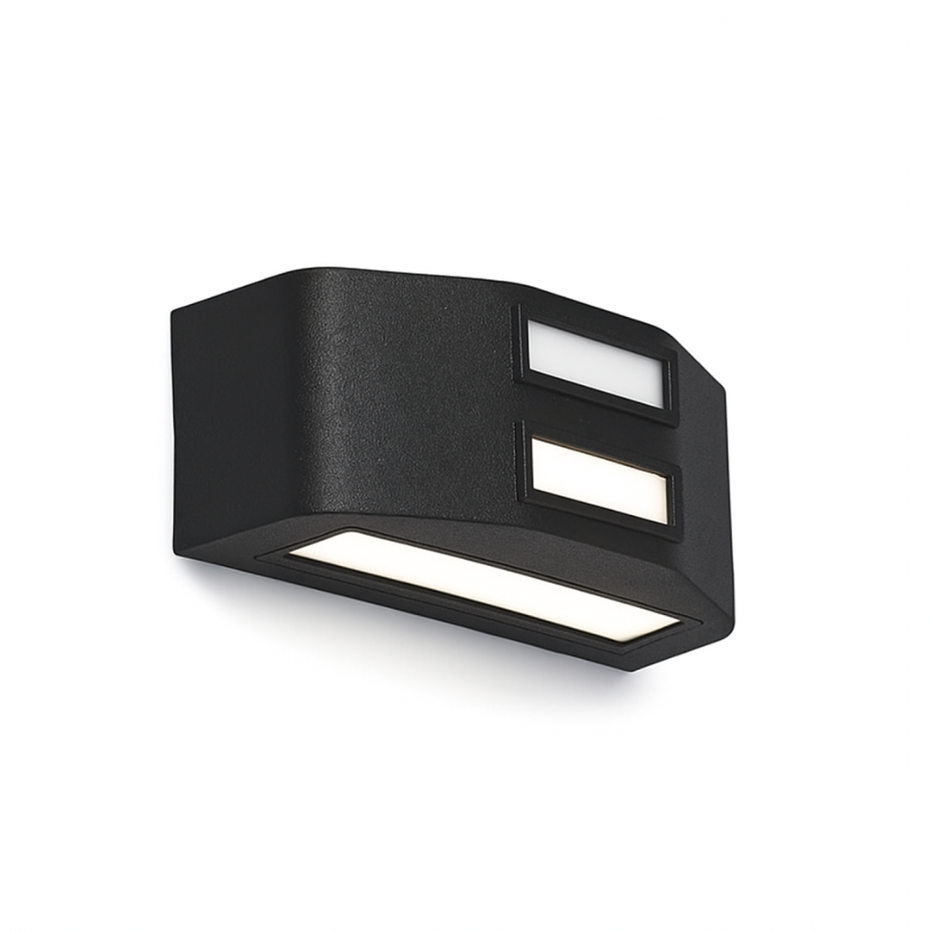 Bidireccional vidrio plano y lente  - E27 Led.