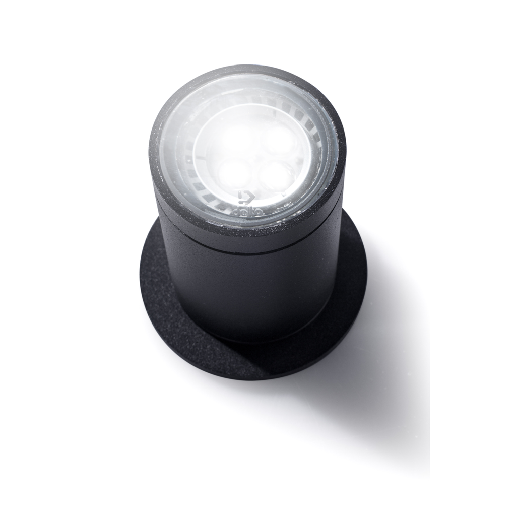 D-500 (Aplique para lampara dicroica) negro