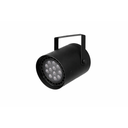 Spot cilíndrico Ø115x105mm U120x90mm para AR111 GU10 20cm negro texturado