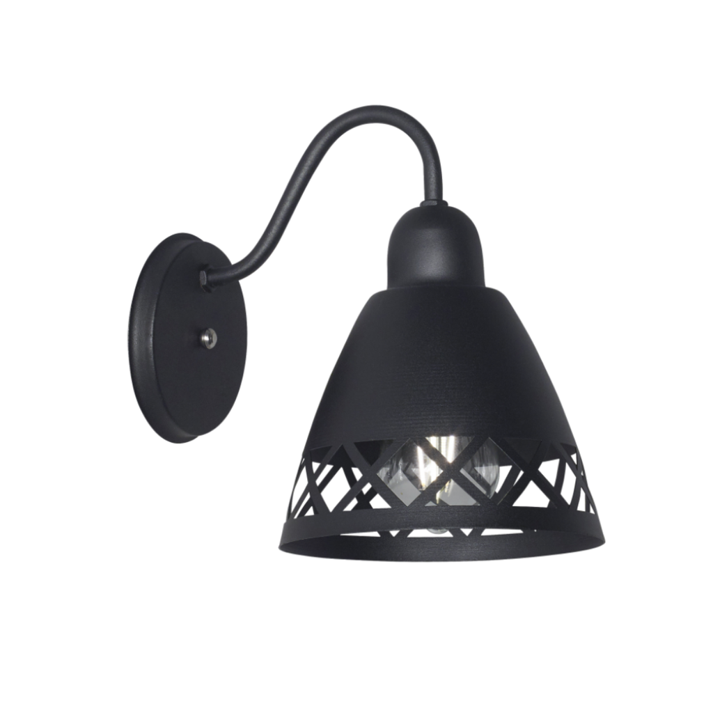 Aplique "VITORIA" 1xE-27 (An:165xProf:240xH:230mm)