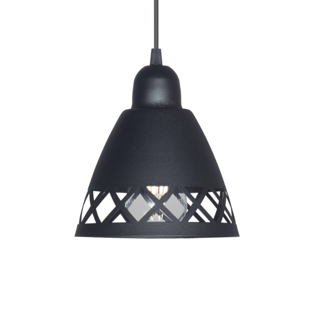 Colgante "VITORIA" 1x E-27 (Ø:165mm Al:175mm)