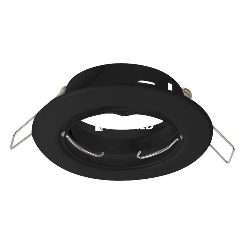 Spot para embutir Ø8 Macroled negro