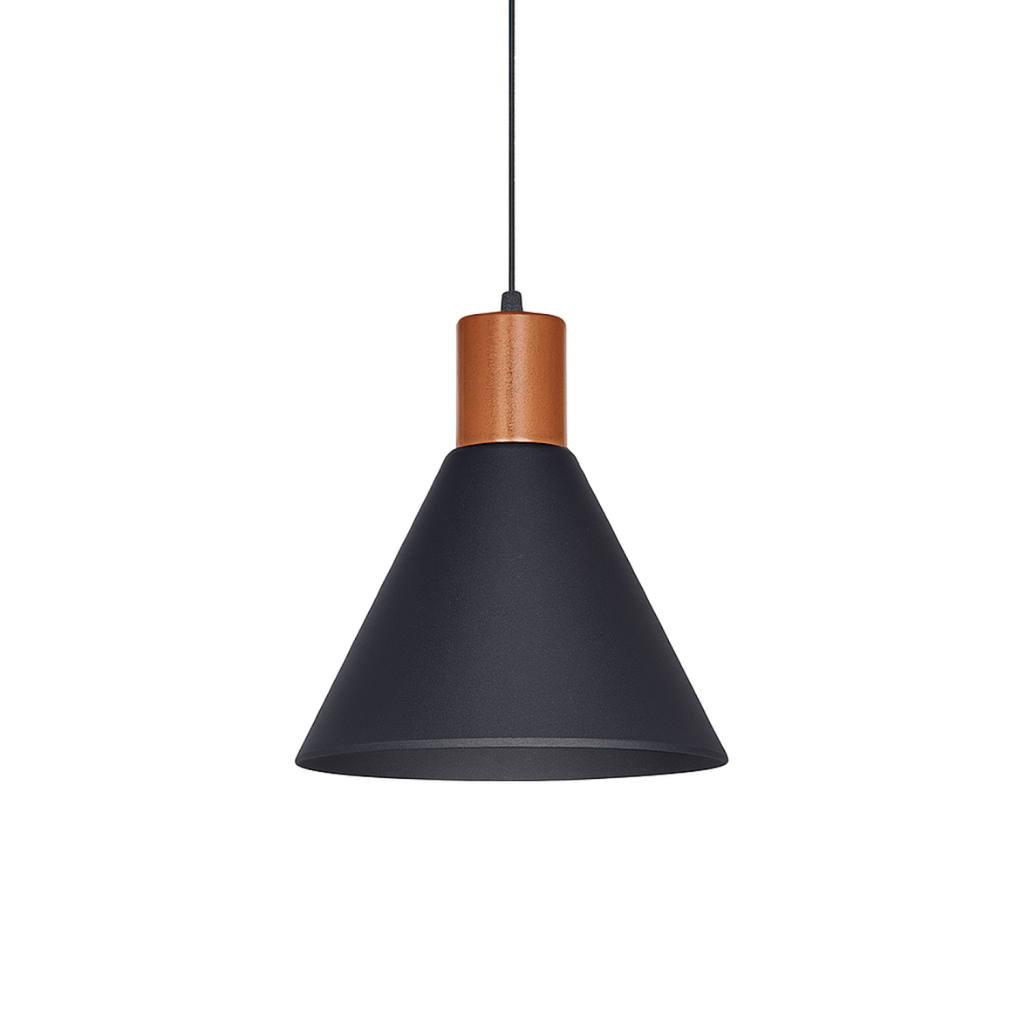 Campana con detalle de chapa, ø 250 mm