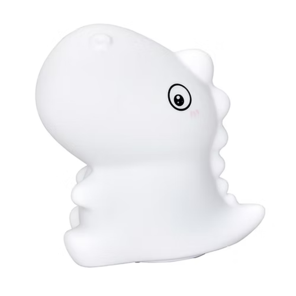 Velador Infantil Recargable - Dinosaurio - RGB - Silicona