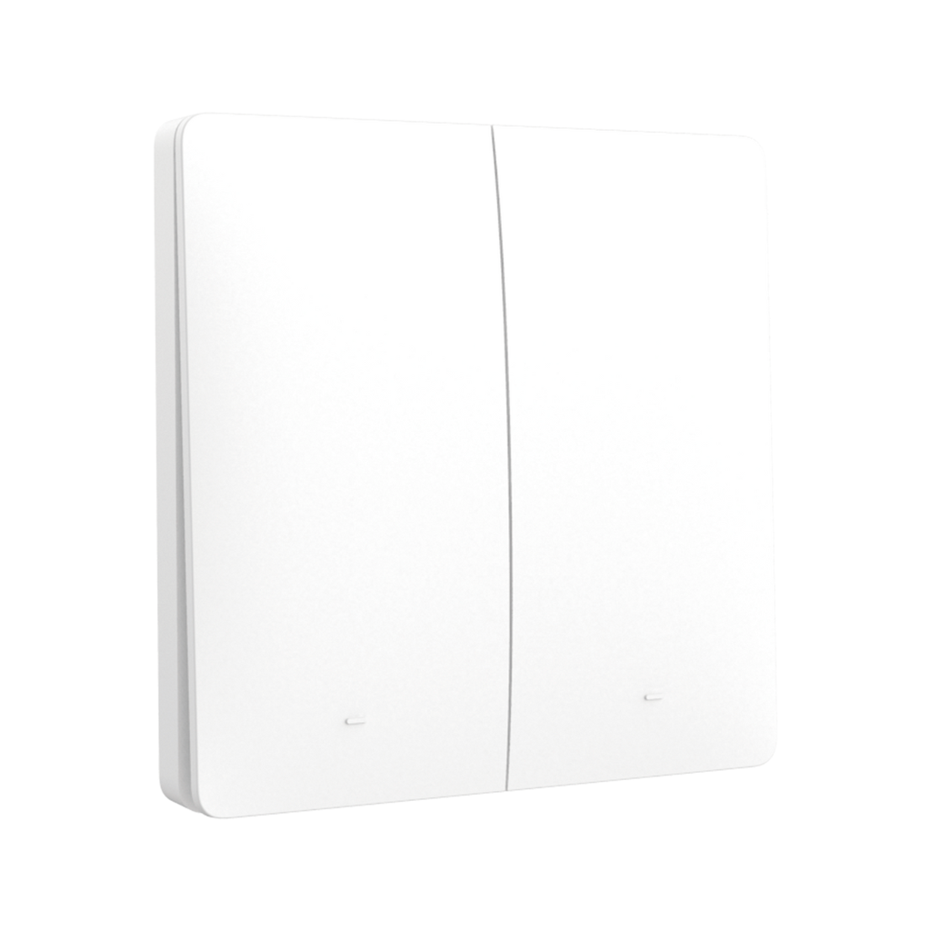 TECLA KINETIC PULSADOR BLANCO MACROLED 2 CANALES RF