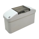 CAJA EXT. PARA TERMICA DE 1 A 2 MODULOS SATINADA