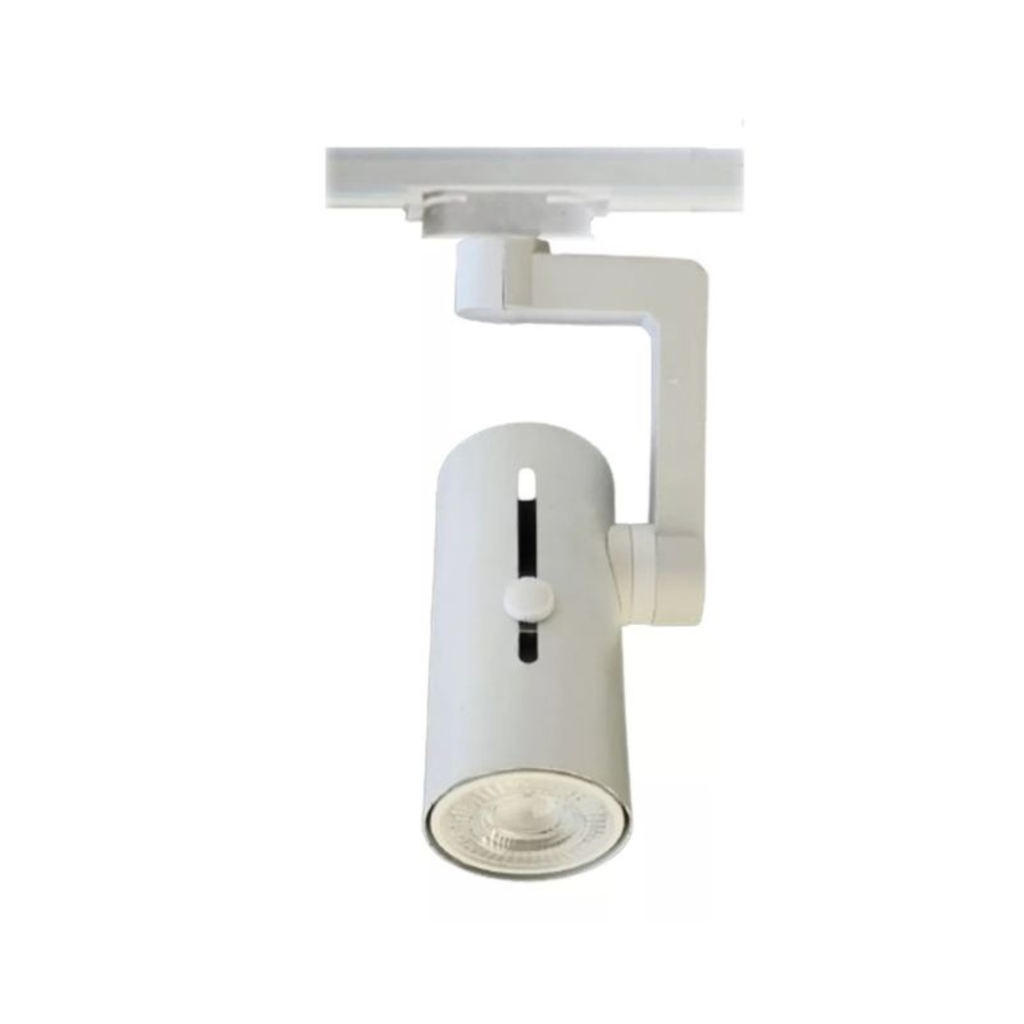 LAVY RIEL - CABEZAL REGULABLE PARA RIEL GU10 BLANCO