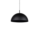 Colgante media esfera, ø 210 mm negro-negro
