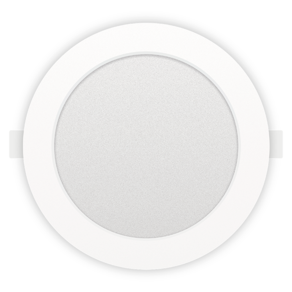 PANEL FLAT CIRCULAR KING 12W AC165-265V FRIO 6500K