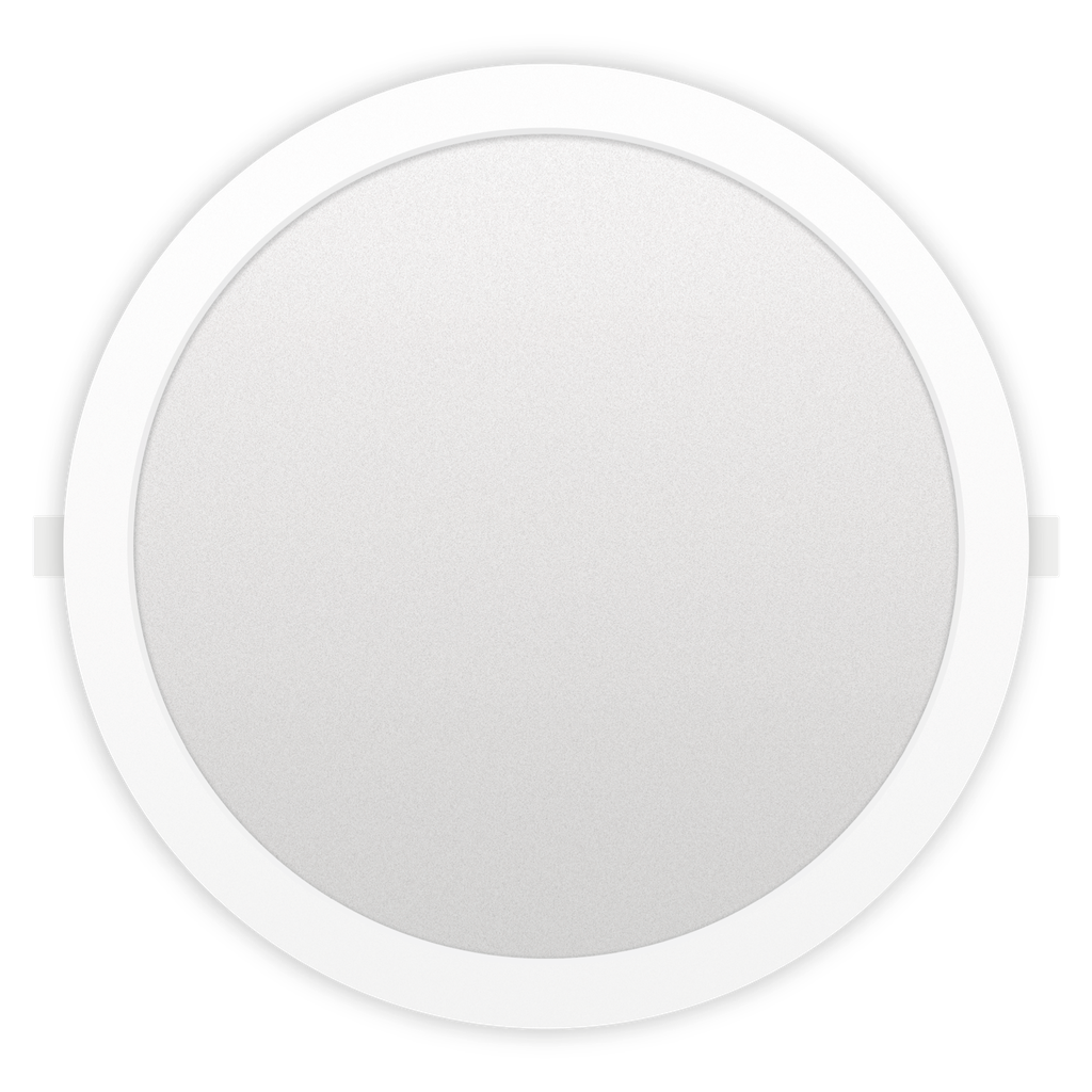 PANEL FLAT CIRCULAR KING 24W AC165-265V FRIO 6500K