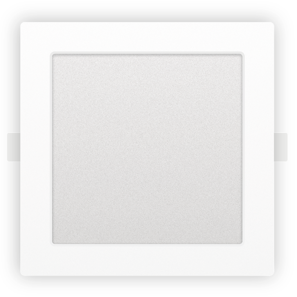 PANEL FLAT CUADRADO KING 12W AC165-265V FRIO 6500K