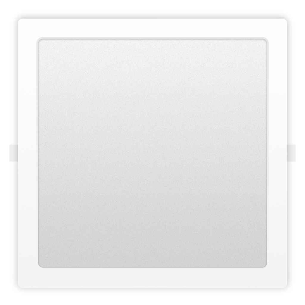 PANEL FLAT CUADRADO KING 24W AC165-265V CALIDO 3000K