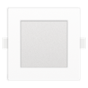 PANEL FLAT CUADRADO KING 6W AC165-265V CALIDO 3000K